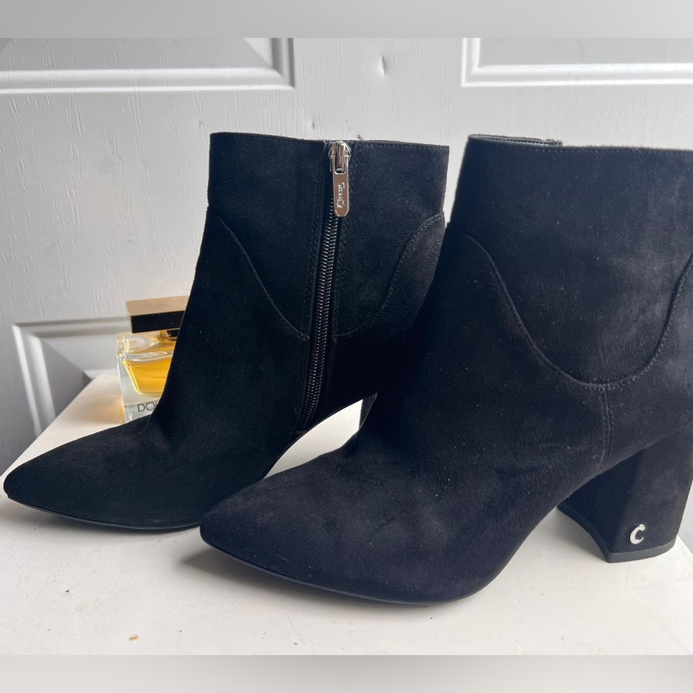 Circus black ankle boots
